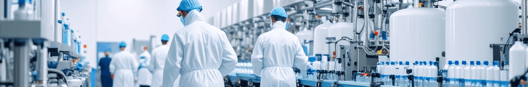 Linha de produção industrial